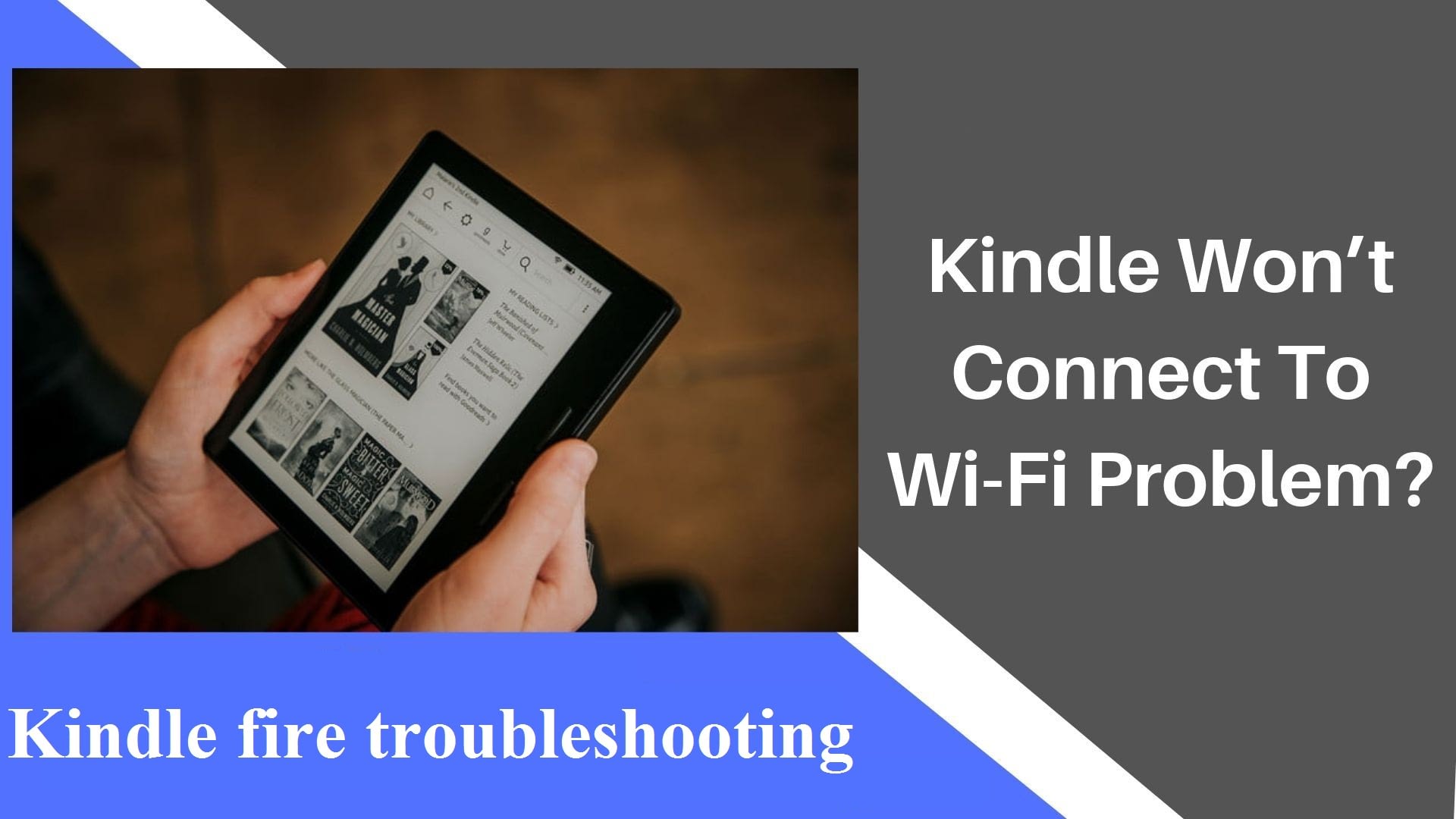 Kindle fire troubleshooting